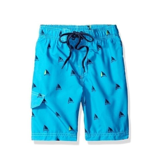 Kanu Surf Boys' UPF 50+ Beach Swim Trunk - Picture 2 of 2